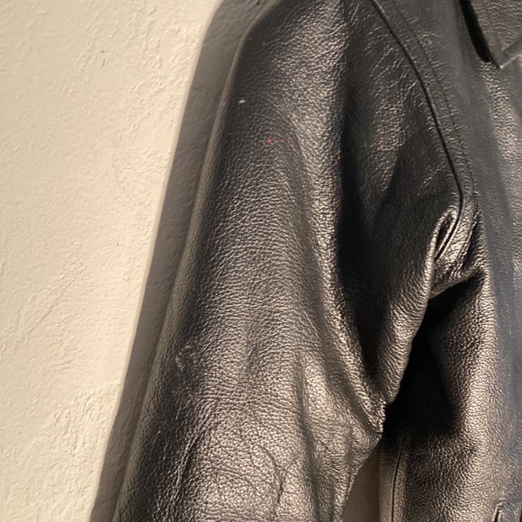 Authentic Gap Fine Leather XXS Kids Jacket - Picture 9 of 12